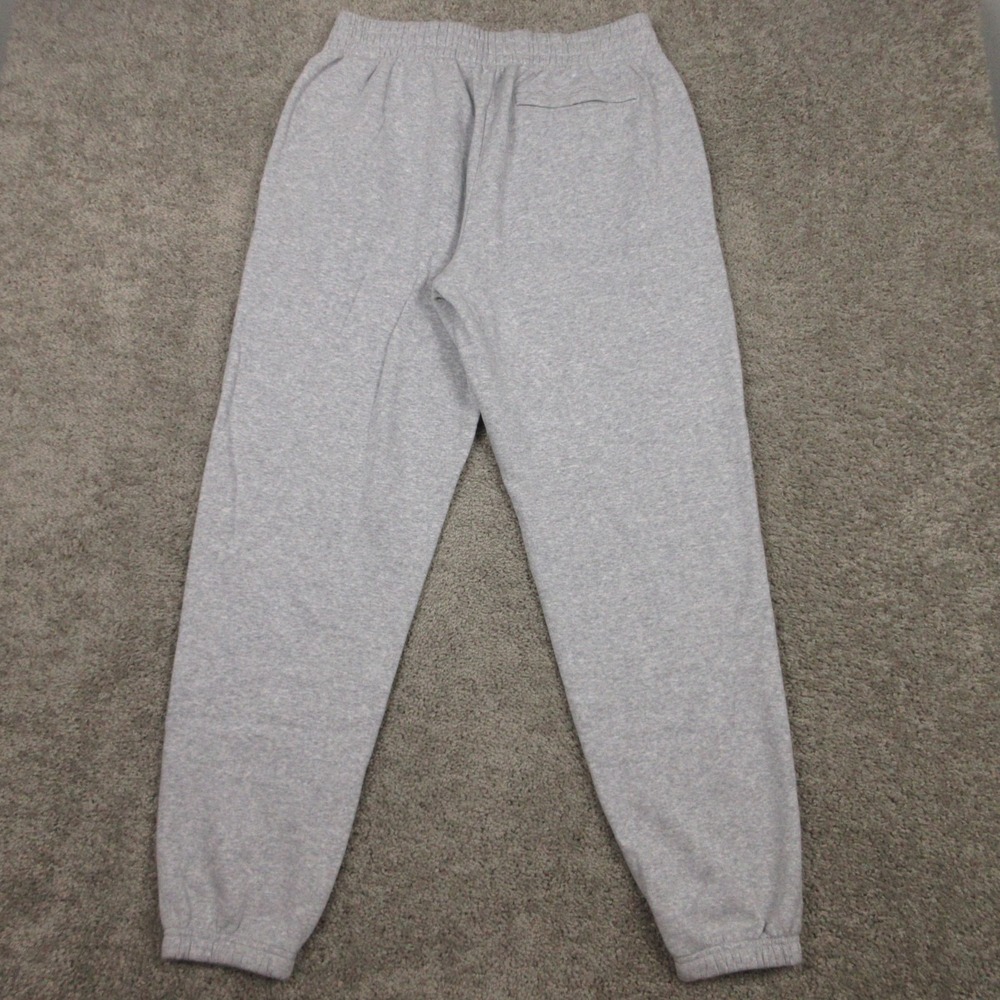 Under Armour Sweatpants Mens Large Gray Heather UA Rival Fleece Puddle Pant EUC - Picture 2 of 10